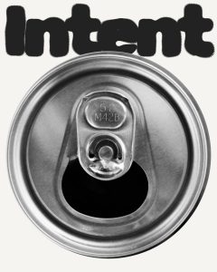 Digital marketing intent concept showing a soda can pull tab symbolizing user intent, search intent, and AI optimization in Michigan digital marketing